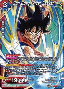 BT10-148 - Son Goku, Rival Seeker 2ndEd - Super Rare (SR)