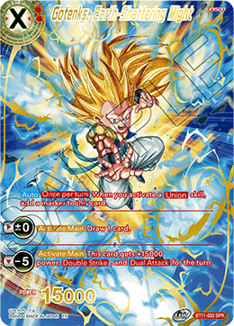 BT11-003 - Gotenks, Earth Shattering Might - Special Rare (SPR)