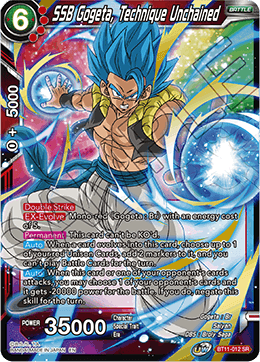 BT11-012 - SSB Gogeta, Technique Unchained - Super Rare (SR)