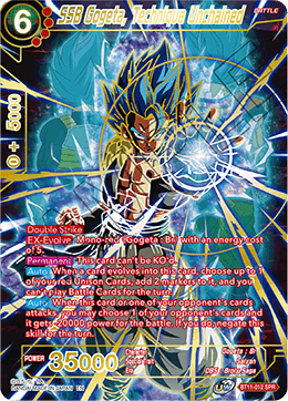 BT11-012 - SSB Gogeta, Technique Unchained 2ndEd - Special Rare (SPR)