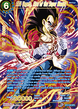 BT11-052 - SS4 Vegeta, Rise of the Super Warrior - Special Rare (SPR)