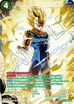 BT11-066 - Prince of Destruction Vegeta, Prideful Warrior 2ndEd - Special Rare (SPR)