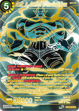 BT11-104 - Garlic Jr., Overlord of the Dead Zone - Special Rare (SPR)