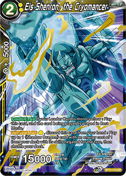 BT11-112 - Eis Shenron, the Cryomancer 2ndEd - Super Rare (SR)