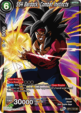 BT11-131 - SS4 Bardock, Combat Instincts - Super Rare (SR)