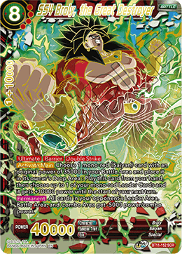 BT11-152 - SS4 Broly, the Great Destroyer - Secret Rare (SCR)