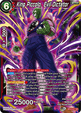 BT12-017 - King Piccolo, Evil Dictator - Super Rare (SR)