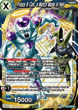 BT12-029 - Frieza & Cell, a Match Made in Hell - Super Rare (SR)