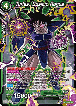 BT12-068 - Turles, Cosmic Rogue - Super Rare (SR)