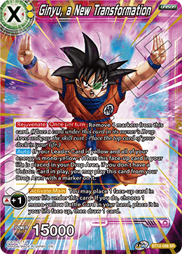 BT12-088 - Ginyu, a New Transformation - Super Rare (SR)