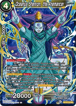 BT12-113 - Oceanus Shenron, the Anemancer - Super Rare (SR)