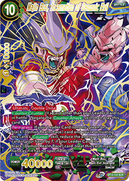 BT12-153 - Majin Buu, Incarnation of Demonic Evil - Secret Rare (SCR)