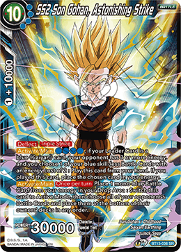 BT13-036 - SS2 Son Gohan, Astonishing Strike - Super Rare (SR)