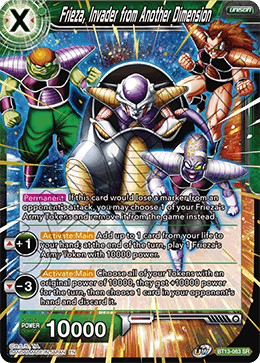 BT13-063 - Frieza, Invader from Another Dimension - Super Rare (SR)