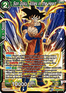 BT13-071 - Son Goku, Allies in the Heart - Super Rare (SR)