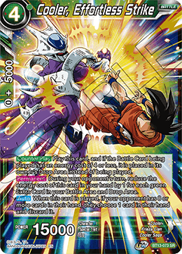 BT13-073 - Cooler, Effortless Strike - Super Rare (SR)