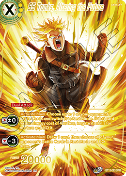 BT13-093 - SS Trunks, Altering the Future - Special Rare (SPR)