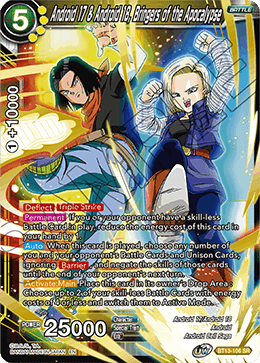 BT13-106 - Android 17 & 18, Bringers of the Apocalypse - Super Rare (SR)