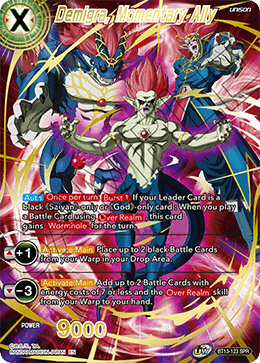 BT13-123 - Demigra, Momentary Ally - Special Rare (SPR)