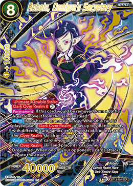 BT13-154 - Robelu, Demigra's Secretary - Secret Rare (SCR)