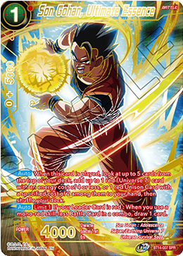 BT14-007 - Son Gohan, Ultimate Essence - Special Rare (SPR)