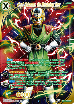 BT14-063 - Great Saiyaman, the Mysterious Hero - Special Rare (SPR)