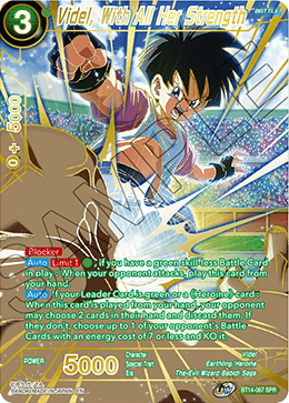 BT14-067 - Videl, With All Her Strength - Special Rare (SPR)