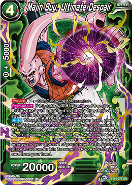 BT14-077 - Majin Buu, Ultimate Despair - Super Rare (SR)