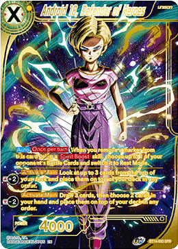 BT14-093 - Android 18, Defender of Heroes - Special Rare (SPR)