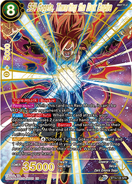 BT14-129 - SS4 Gogeta, Thwarting the Dark Empire - Special Rare (SPR)