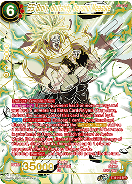 BT15-019 - SS Broly, Brutality Beyond Measure - Special Rare (SPR)