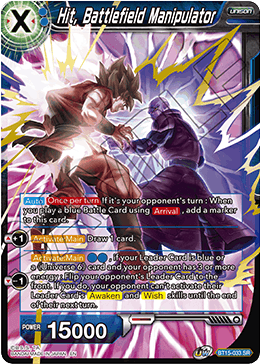 BT15-033 - Hit, Battlefield Manipulator - Super Rare (SR)