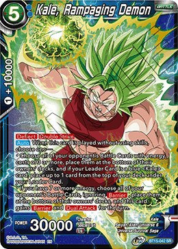 BT15-042 - Kale, Rampaging Demon - Super Rare (SR)