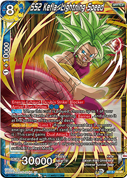 BT15-148 - SS2 Kefla, Lightning Speed - Super Rare (SR)