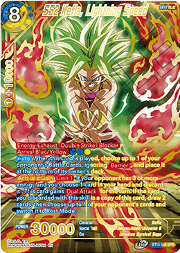 BT15-148 - SS2 Kefla, Lightning Speed - Special Rare (SPR)