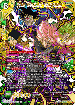 BT15-153 - The Wicked Saiyans - Secret Rare (SCR)