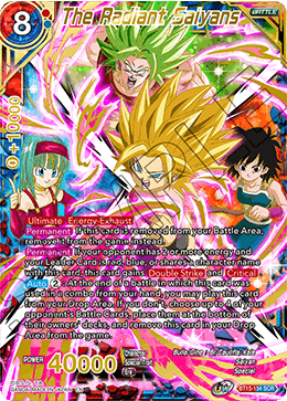 BT15-154 - The Radiant Saiyans - Secret Rare (SCR)