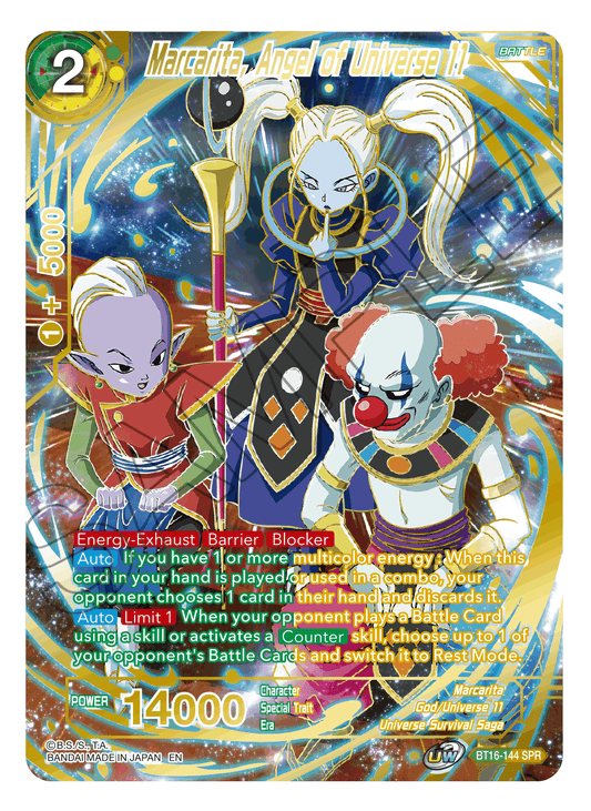 BT16-144 - Marcarita, Angel of Universe 11 (V.2 - Special Rare) - Special Rare (SPR)