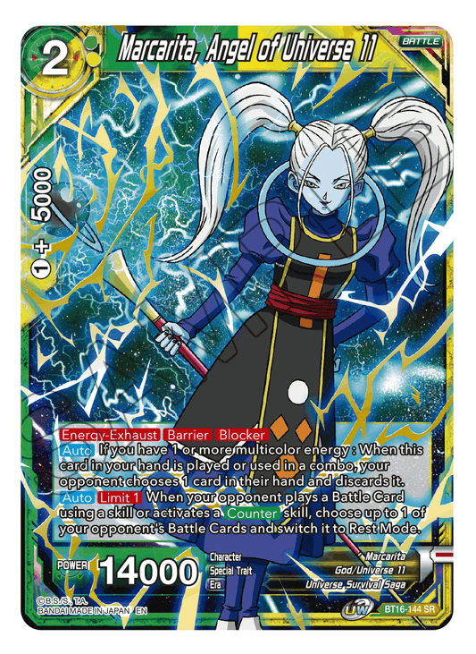 BT16-144 - Marcarita, Angel of Universe 11 (V.1 - Super Rare) - Super Rare [SR]
