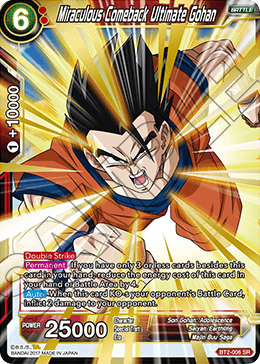 BT2-006 - Miraculous Comeback Ultimate Gohan - Super Rare (SR)