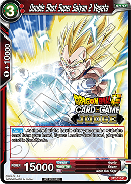 BT2-010 - Double Shot Super Saiyan 2 Vegeta - Judge L1