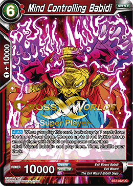 BT2-022 - Mind Controlling Babidi (Errata) - Stamped