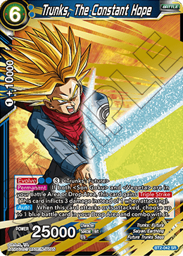 BT2-042 - Trunks, The Constant Hope - Super Rare (SR)