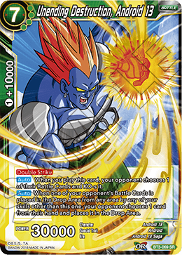 BT3-069 - Unending Destruction, Android 13 - Super Rare (SR)