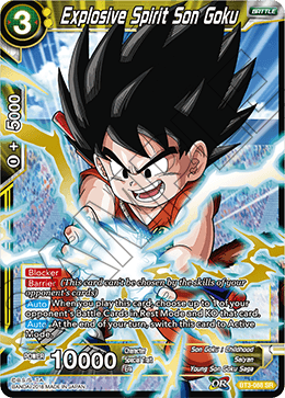 BT3-088 - Explosive Spirit Son Goku - Super Rare (SR)