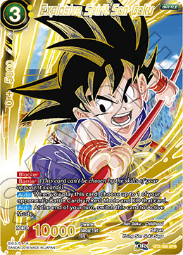 BT3-088 - Explosive Spirit Son Goku - Special Rare (SPR)