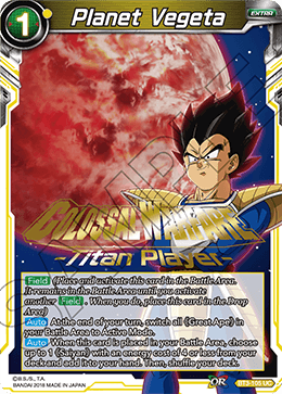 BT3-105 - Planet Vegeta - Stamped