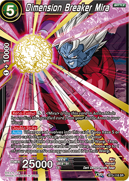 BT3-116 - Dimension Breaker Mira - Super Rare (SR)