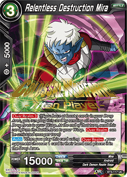 BT3-117 - Relentless Destruction Mira - Stamped