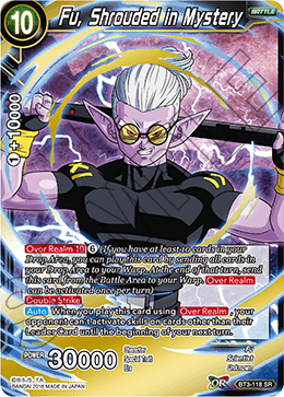 BT3-118 - Fu, Shrouded in Mystery - Super Rare (SR)